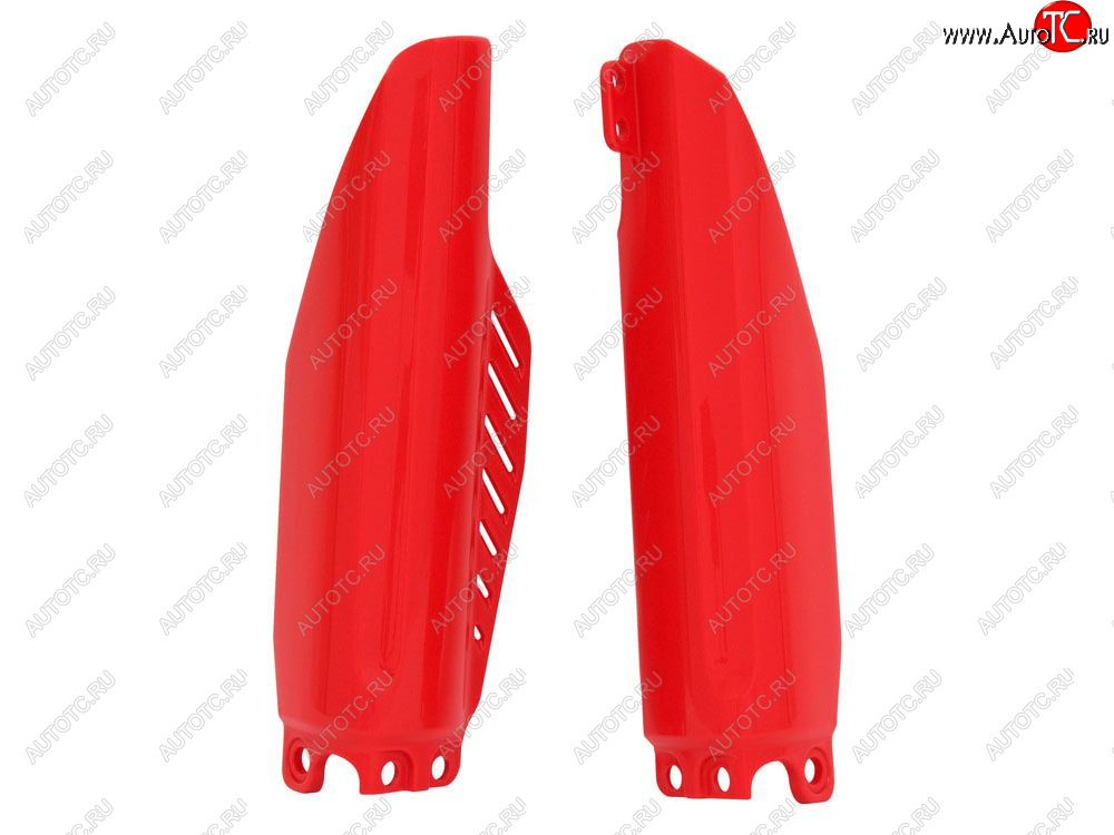 3 199 р. Защита вилки (пара) R-Tech Honda CR85 03-07, CRF150 07-22 (R-PSCRFRS0150) Красный  r-pscrfrs0150  с доставкой в г. Вологда