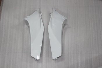 1 699 р. Накладка на левый воздуховод для Honda CBR 600 03-04 Без цвета  пм-00002756  с доставкой в г. Вологда. Увеличить фотографию 2