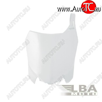 3 199 р. Щиток номера передний R-Tech Honda CRF250R 14-17, CRF450R 13-16 (R-TBCRFBN0013) белый  r-tbcrfbn0013  с доставкой в г. Вологда