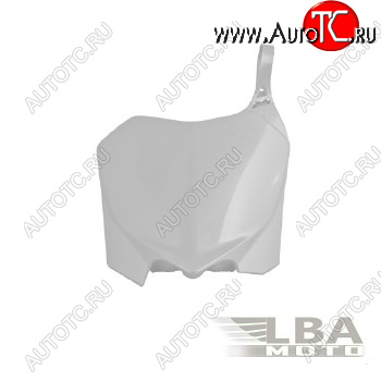 3 199 р. Щиток номера передний R-Tech Honda CRF250R 10-13, CRF450R 09-12 (R-TBCRFBN0009) белый  r-tbcrfbn0009  с доставкой в г. Вологда