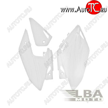 5 899 р. Обтекатели задн. боковые R-Tech Honda CRF450X 05-17 (R-FICRFXBN005) белые  r-ficrfxbn005  с доставкой в г. Вологда
