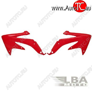 5 899 р. Обтекатели радиатора R-Tech Honda CRF450X 08-17 (R-CVCRFXRS008) красные  r-cvcrfxrs008  с доставкой в г. Вологда