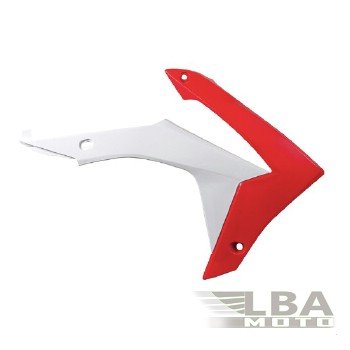Обтекатели радиатора R-Tech Honda CRF250R 14-17, CRF450R 13-16 (R-CVCRFRSBN13) красныебелые  r-cvcrfrsbn13
