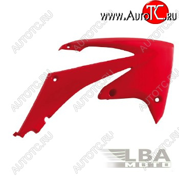 5 899 р. Обтекатели радиатора R-Tech Honda CRF250R 10-13, CRF450R 09-12 (R-CVCRFRS0009) красные  r-cvcrfrs0009  с доставкой в г. Вологда