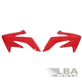 Обтекатели радиатора R-Tech Honda CRF250R 04-09, CRF250X 04-17 (R-CVCRFRS0004) красные  r-cvcrfrs0004