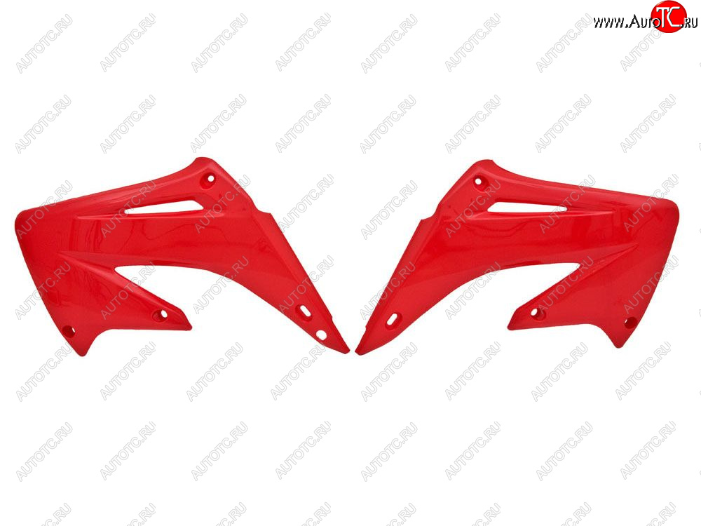 5 899 р. Обтекатели радиатора R-Tech Honda CR125250 02-07 (R-CVCR0RS0203) красные  r-cvcr0rs0203  с доставкой в г. Вологда