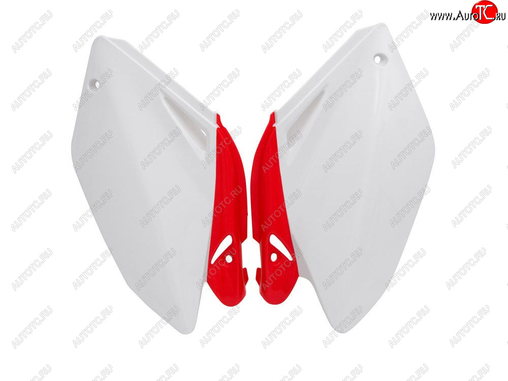 7 399 р. Обтекатели задн. боковые R-Tech Honda CRF250 04-05 (R-FICRFBNRS04) Бело-Красный  r-ficrfbnrs04  с доставкой в г. Вологда