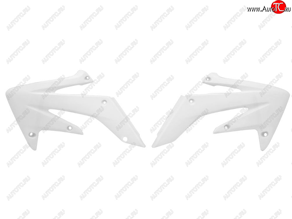5 899 р. Обтекатели радиатора R-Tech Honda CRF250 04-09, CRFX 250 04-19 (R-CVCRFBN0004) Белый  r-cvcrfbn0004  с доставкой в г. Вологда