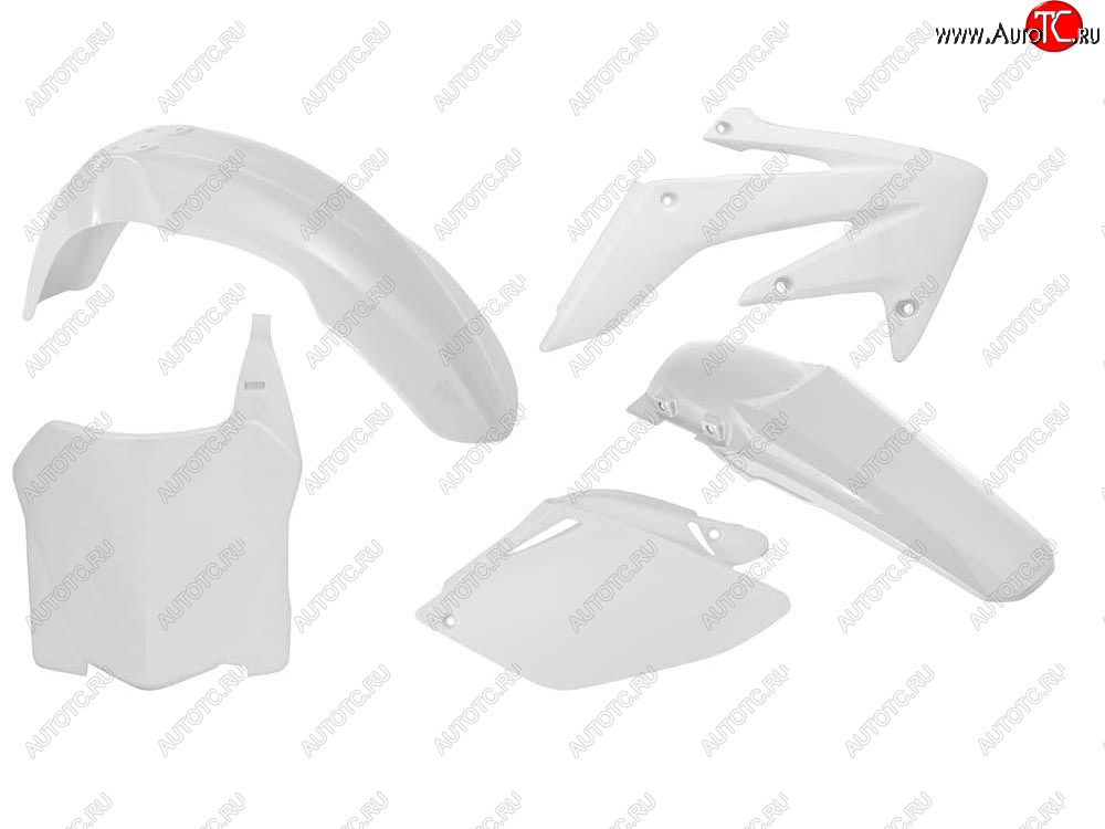 12 749 р. Комплект пластика R-Tech Honda CRF250R 08-09 (R-KITCRF-BN0-588) Белый  r-kitcrf-bn0-588  с доставкой в г. Вологда