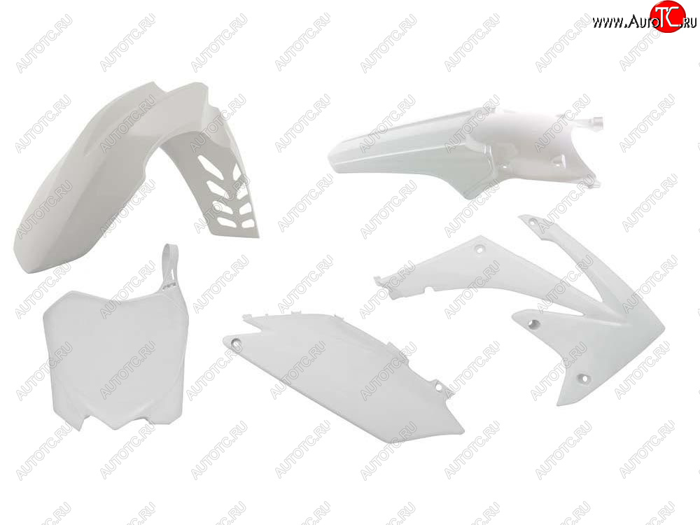 12 749 р. Комплект пластика R-Tech Honda CRF250R 11-13, CRF450R 11-12 (R-KITCRF-BN0-516) Белый  r-kitcrf-bn0-516  с доставкой в г. Вологда