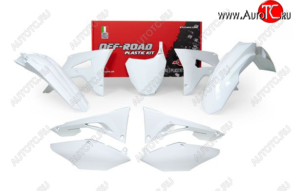 14 999 р. Комплект пластика R-Tech Honda CRF250R 18, CRF450R 17-18 (R-KITCRF-BN0-599) белый  r-kitcrf-bn0-599  с доставкой в г. Вологда