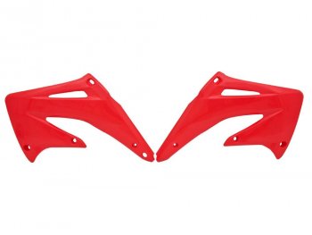Боковины радиатора R-Tech Honda CRF450R 02-04 (R-CVCRFRS0203) красный  r-cvcrfrs0203