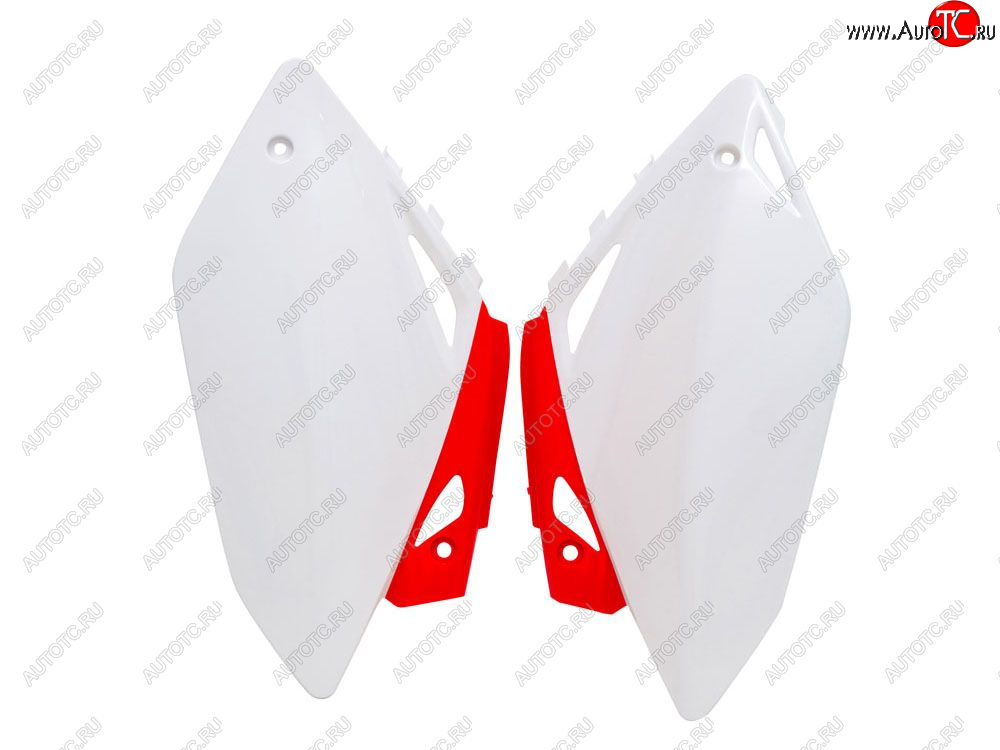7 399 р. Обтекатели задние R-Tech Honda CRF450R 05-06 (R-FICRFBNRS05) бело-красный  r-ficrfbnrs05  с доставкой в г. Вологда