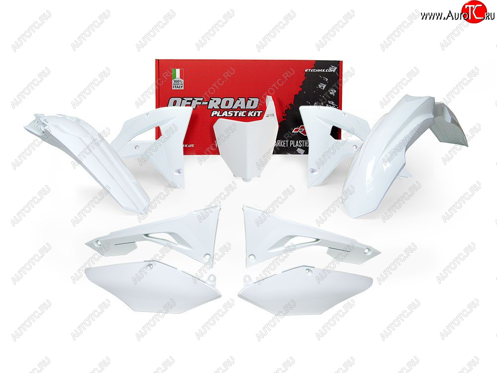 15 599 р. Комплект пластика R-Tech Honda CRF250RX 19-21, CRF450RX 19-20 (R-KITCRF-BN0-601) белый  r-kitcrf-bn0-601  с доставкой в г. Вологда