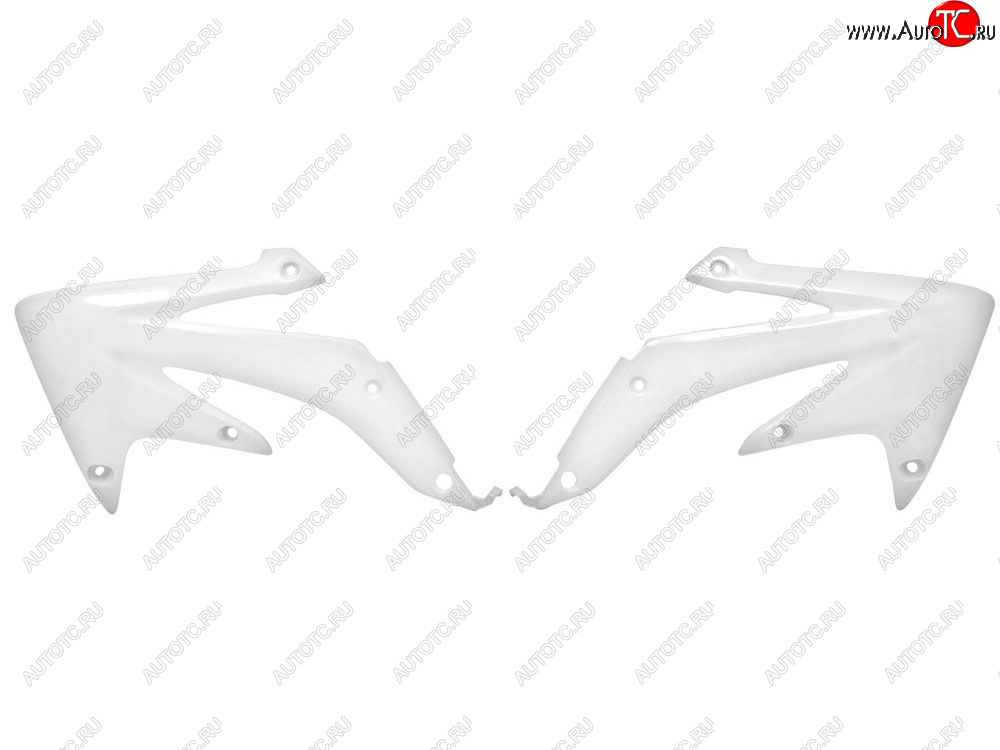 5 899 р. Боковины радиатора R-Tech Honda CRF450X 08-17 (R-CVCRFXBN008) белый  r-cvcrfxbn008  с доставкой в г. Вологда