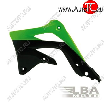 7 399 р. Обтекатели радиатора R-Tech Kawasaki KX450F 12-15 (R-CVKXFVENR12) зеленыечерные  r-cvkxfvenr12  с доставкой в г. Вологда