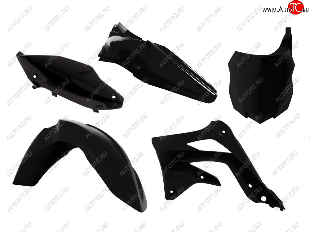 12 749 р. Комплект пластика R-Tech Kawasaki KX450F 13-15 (R-KITKXF-NR0-515) черный  r-kitkxf-nr0-515  с доставкой в г. Вологда