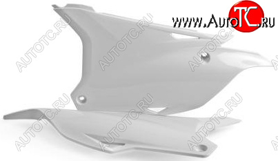2 769 р. Щиток бокового номера POLISPORT KX85 14-15 860710000 OEM белый  250177-776-1890  с доставкой в г. Вологда