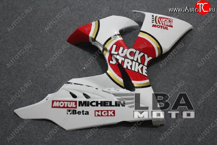 6 489 р. Правый средний боковой пластик для Suzuki GSX-R1000 09-13 Без цвета  пм-00000471  с доставкой в г. Вологда