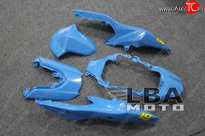 3 599 р. Хвост для Suzuki GSX-R1000 09-15 левая часть Без цвета  пм-00000476  с доставкой в г. Вологда