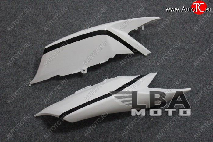3 759 р. Хвост пассажирская левая часть для Suzuki GSX-R 750600 08-10 Без цвета  пм-00004300  с доставкой в г. Вологда