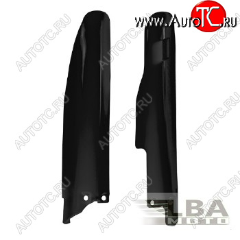3 899 р. Защита вилки (пара) R-Tech Suzuki RM125250, RMZ250450 07-17, RMX450Z 10-17 (R-PSRM0NR0007) черные  r-psrm0nr0007  с доставкой в г. Вологда
