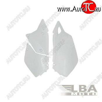 5 899 р. Обтекатели задн. боковые R-Tech Suzuki DRZ400 00-09 (R-FIDRZBN0000) белые  r-fidrzbn0000  с доставкой в г. Вологда