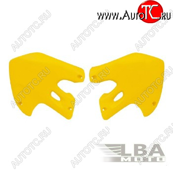 5 899 р. Обтекатели радиатора R-Tech Suzuki RM125250 98-00 (R-CVRM0GI9600) желтые  r-cvrm0gi9600  с доставкой в г. Вологда