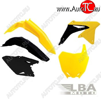 12 749 р. Комплект пластика R-Tech Suzuki RMZ450 08-17 (R-KITRMZ-OEM-598) желтыйчерный  r-kitrmz-oem-598  с доставкой в г. Вологда