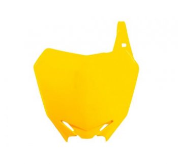 Щиток номера передний R-Tech Suzuki RMZ250 10-17, RMZ450 08-17 (R-TBRMZGI0008) Желтый  r-tbrmzgi0008
