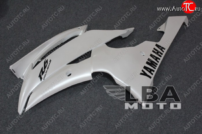 3 199 р. Левый средний боковой пластик для Yamaha R6 08-14 Без цвета  пм-00004987  с доставкой в г. Вологда