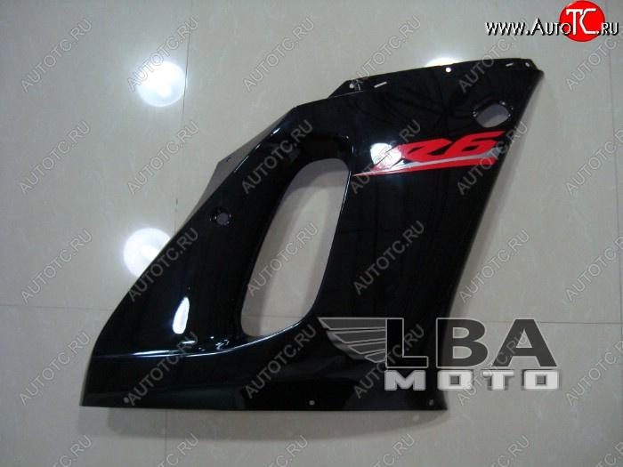 5 749 р. Правый верхний боковой пластик для Yamaha R6 99-02 Без цвета  пм-00000520  с доставкой в г. Вологда