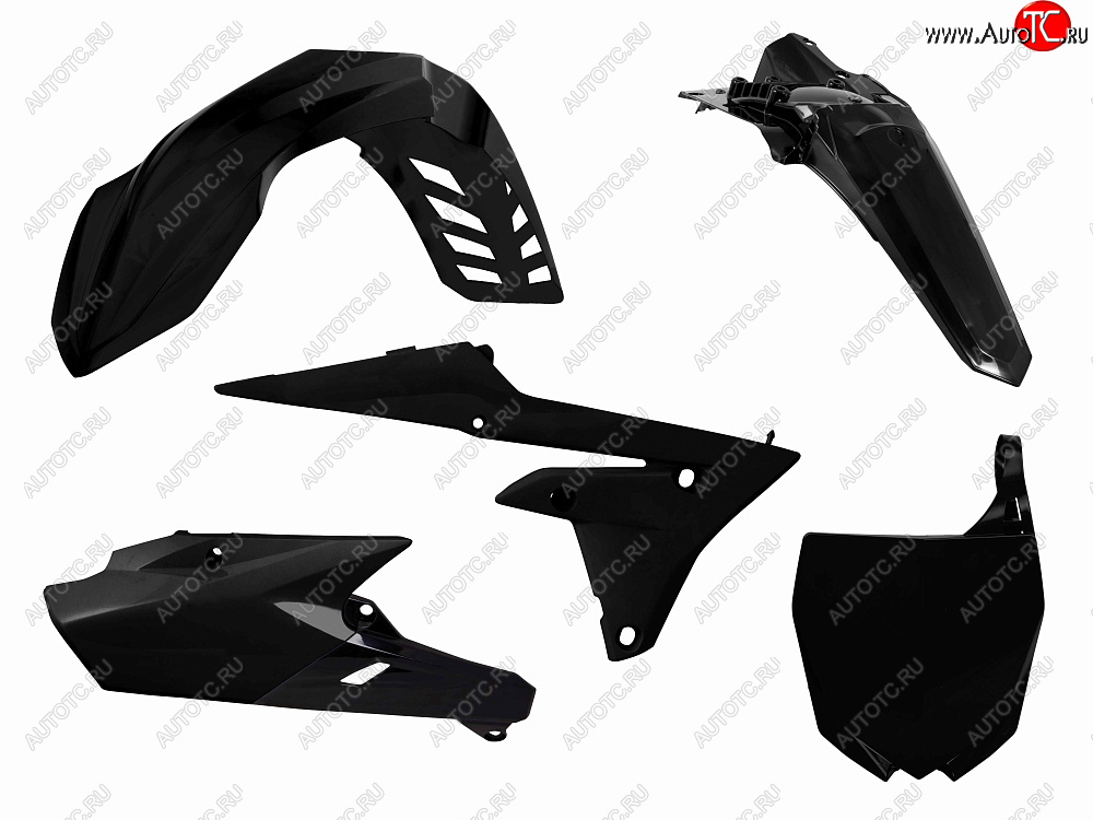 14 999 р. Комплект пластика R-Tech Yamaha WR250F 15-19, WR450F 16-18 (R-KITWRF-NR0-515) черный  r-kitwrf-nr0-515  с доставкой в г. Вологда
