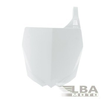 Щиток номера передний R-Tech Yamaha YZ125250 15-17, YZ250F450F 10-17 (R-TBYZFBN0010) белый  r-tbyzfbn0010