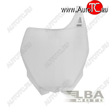 3 199 р. Щиток номера передний R-Tech Yamaha YZ125250 06-14, YZ250F450F 06-09 (R-TBYZ0BN0006) белый  r-tbyz0bn0006  с доставкой в г. Вологда
