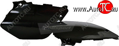 2 199 р. Щиток бокового номера POLISPORT YZ125250 02-14 8600600002 черный  250177-776-3542  с доставкой в г. Вологда
