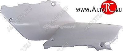 2 199 р. Щиток бокового номера POLISPORT YZ125250 02-14 8600600001 белый  250177-776-7256  с доставкой в г. Вологда