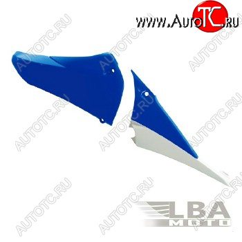 6 999 р. Обтекатели радиатора верхние R-Tech Yamaha YZ450F 10-13 (R-CVYZFBLBNU0) синиебелые  r-cvyzfblbnu0  с доставкой в г. Вологда