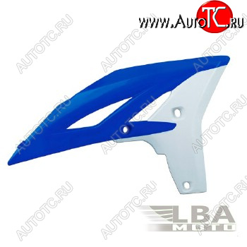 7 419 р. Обтекатели радиатора R-Tech Yamaha YZ250F 10-13, WR450F 12-15 (R-CVYZFBLBN25) синиебелые  r-cvyzfblbn25  с доставкой в г. Вологда
