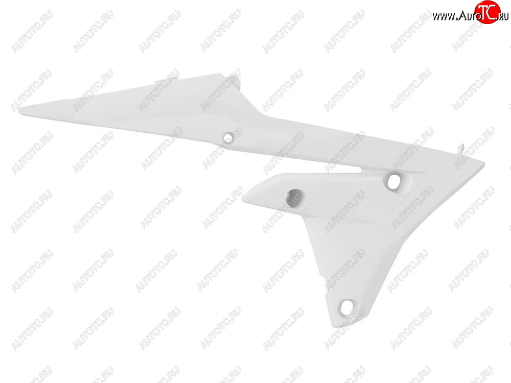 7 419 р. Боковины радиатора R-Tech Yamaha YZ250F450F 14-17, WR250 15-17 (R-CVYZFBNLO14) белые  r-cvyzfbnlo14  с доставкой в г. Вологда