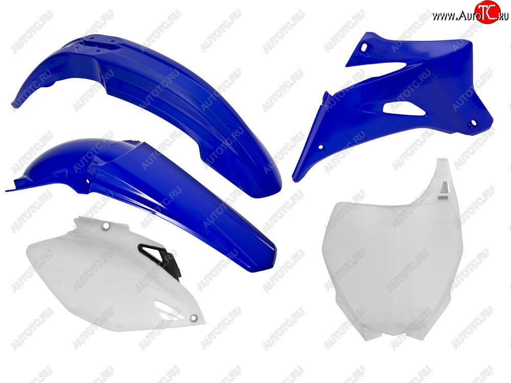 12 749 р. Комплект пластика R-Tech Yamaha YZ250F450F 06-09 (R-KITYZF-OEM-508) синийбелый  r-kityzf-oem-508  с доставкой в г. Вологда
