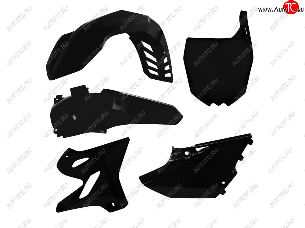 12 749 р. Комплект пластика R-Tech Yamaha YZ125250 15-21,YZ125X 20-21, (R-KITYZ0-NR0-515) Черный  r-kityz0-nr0-515  с доставкой в г. Вологда