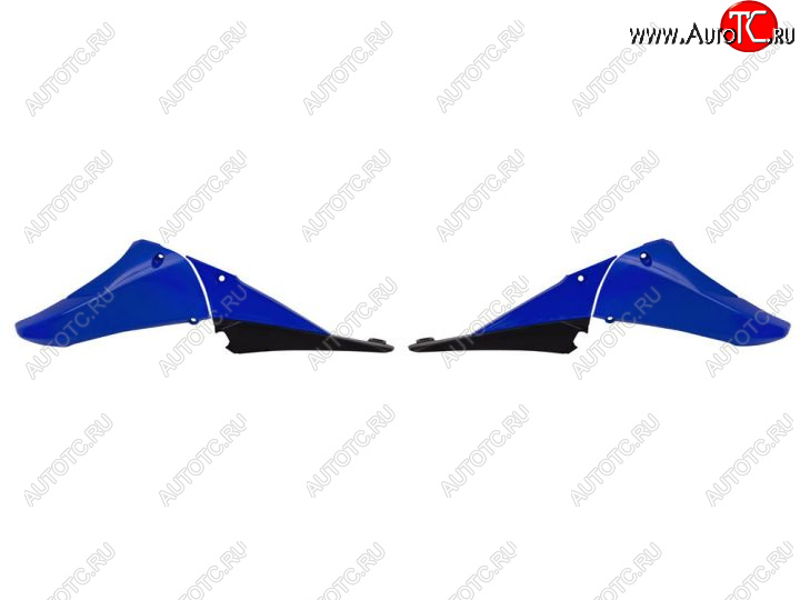 7 059 р. Обтекатели радиатора верхний R-Tech Yamaha YZF450 10-13 (R-CVYZFBLNRU0) Сине-Черный  r-cvyzfblnru0  с доставкой в г. Вологда