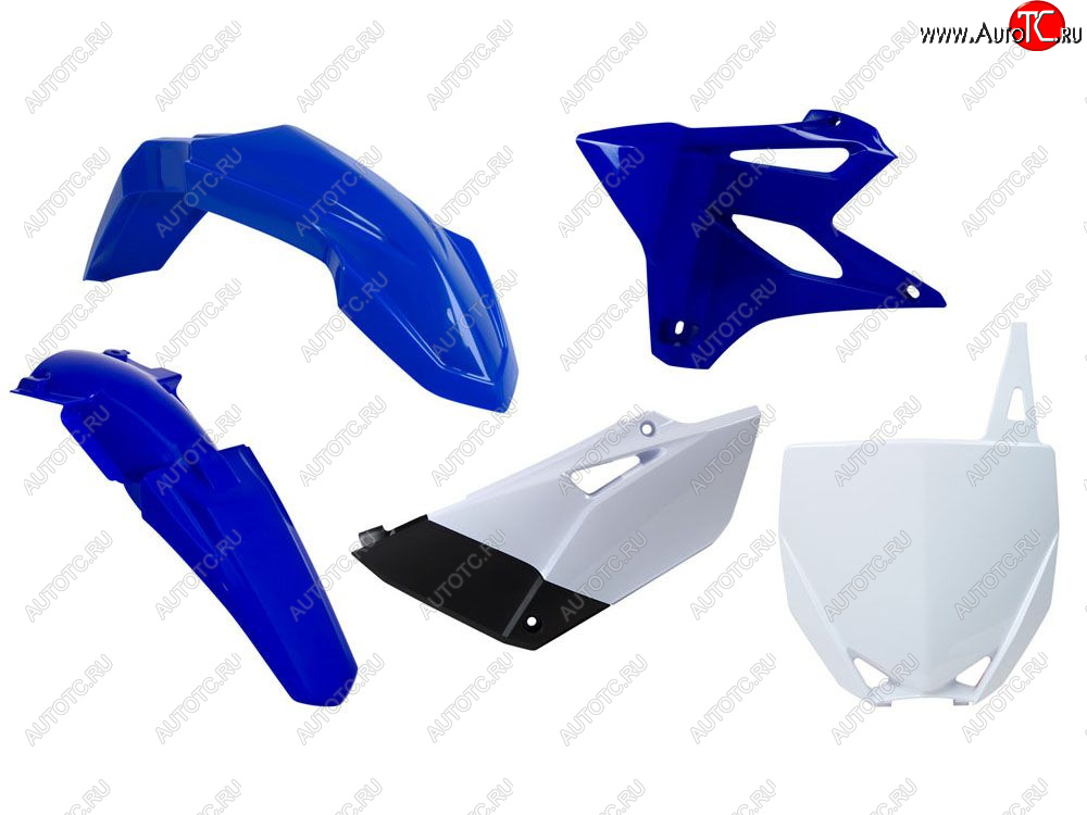 12 749 р. Комплект пластика R-Tech Yamaha YZ85 15-19 (R-KITYZ0-OEM-585) синийбелыйчерный  r-kityz0-oem-585  с доставкой в г. Вологда