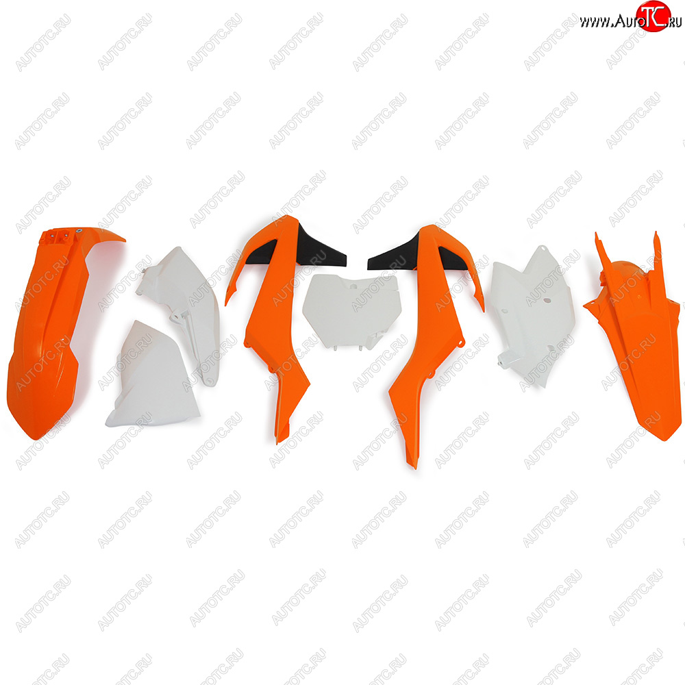 14 999 р. Комплект пластика R-Tech KTM SXSX-F 16-18, XCXC-F 17-18 (R-KITKTM-OEM-536) оранжевыйбелыйчерный  r-kitktm-oem-536  с доставкой в г. Вологда