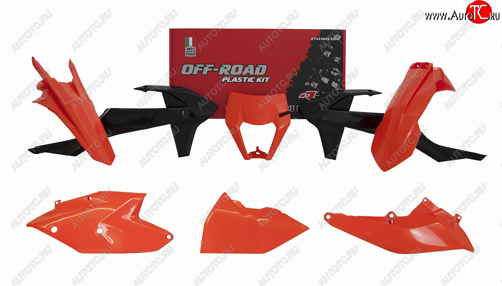 14 999 р. Комплект пластика R-Tech KTM EXCEXC-FXC-W 17-19 (R-KITKTM-OEM-518) оранжевый-черный  r-kitktm-oem-518  с доставкой в г. Вологда