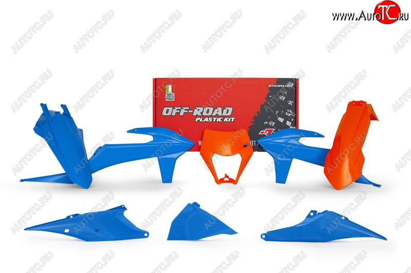 14 999 р. Комплект пластика R-Tech KTM EXC125250EXC-F250350450500 20-21 (R-KITKTM-CL0-520) Синий  r-kitktm-cl0-520  с доставкой в г. Вологда