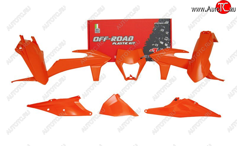 14 999 р. Комплект пластика R-Tech KTM EXCEXCFXC-WXCF-W 125-500 20-22 (R-KITKTM-AR0-520) Оранжевый  r-kitktm-ar0-520  с доставкой в г. Вологда