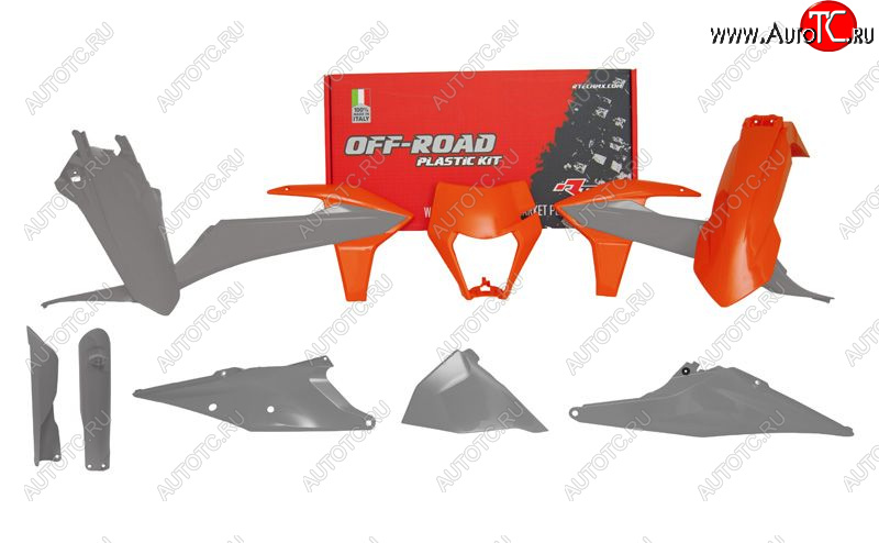 14 999 р. Комплект пластика R-Tech KTM EXCEXCFXC-WXCF-W 125-500 20-22 (R-KITKTM-OEM-723) Серо-Оранжевый  r-kitktm-oem-723  с доставкой в г. Вологда