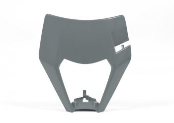 Обтекатель фары R-Tech KTM EXCEXCF 125~500 17-19 (R-MASKKTMGR17) Серый QUANTUM  r-maskktmgr17